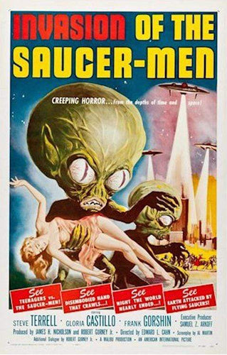 Posters Invasion of the Saucer Men - Movie Poster 101950