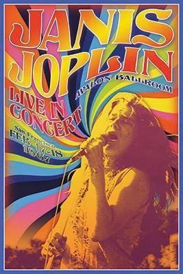 Posters Janis Joplin - Concert - Poster 009814