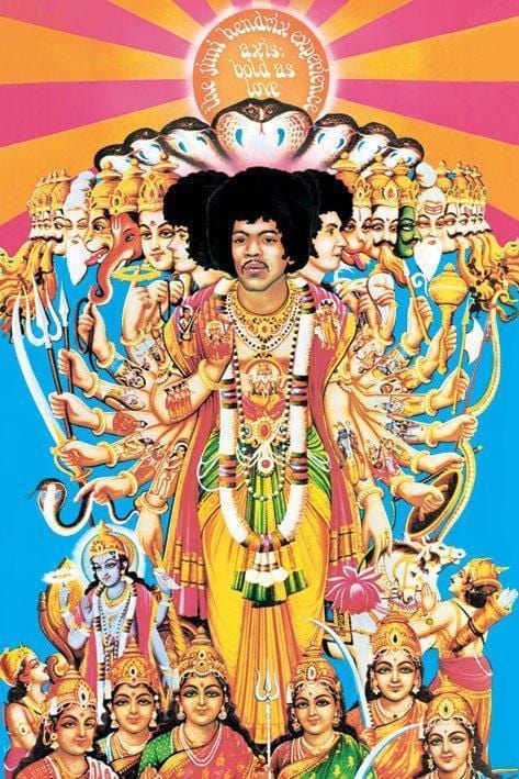 Posters Jimi Hendrix - Axis Bold as Love - Poster po-221