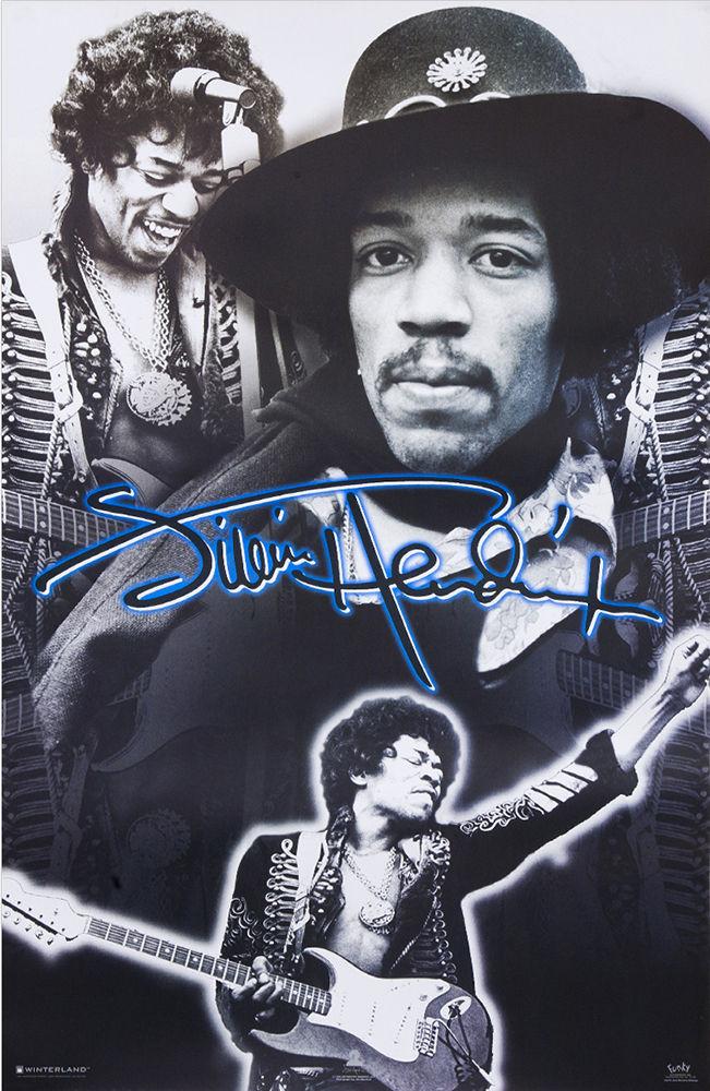Posters Jimi Hendrix - Montage - Poster 100714