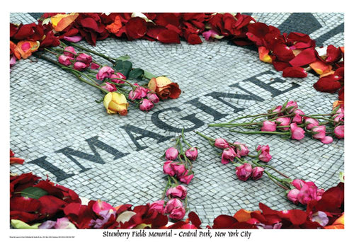 Posters John Lennon - Imagine Memorial - Poster 100758