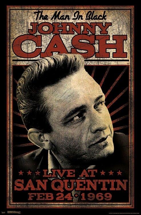 Posters Johnny Cash - San Quentin - Poster 100831