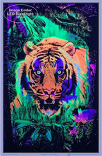 Load image into Gallery viewer, Posters Jungle Tiger - Black Light Poster 100157
