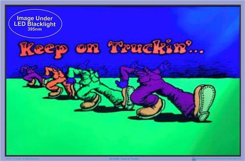 Posters Keep on Truckin' - Black Light Poster 100292