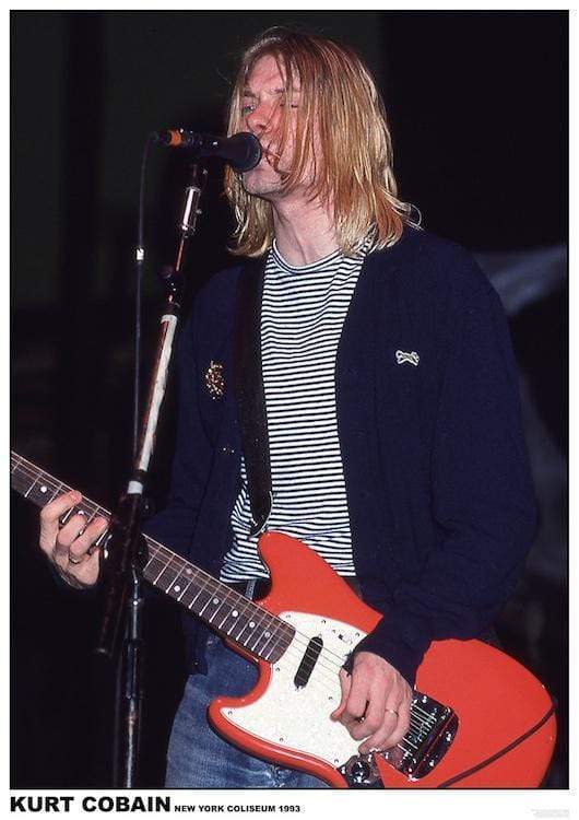 Posters Kurt Cobain - At the Mic - Poster 101462
