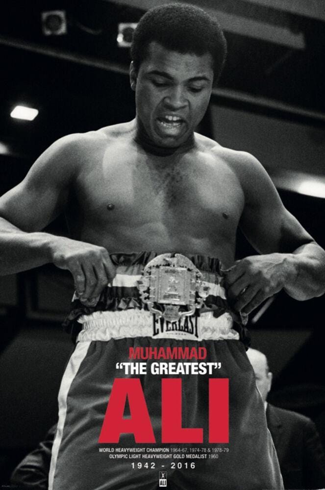 Posters Muhammad Ali - Commemorative Belt - Poster 101230
