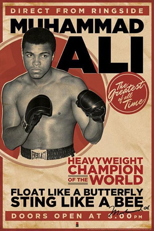 Posters Muhammad Ali - Vintage - Poster 101231