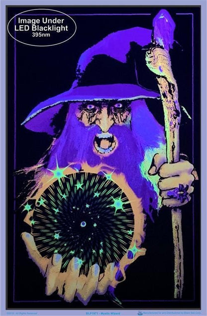 Posters Mystic Wizard - Black Light Poster 005745