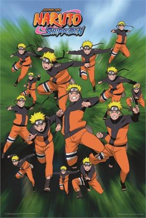 Posters Naruto - Shadow Clones - Poster 102311