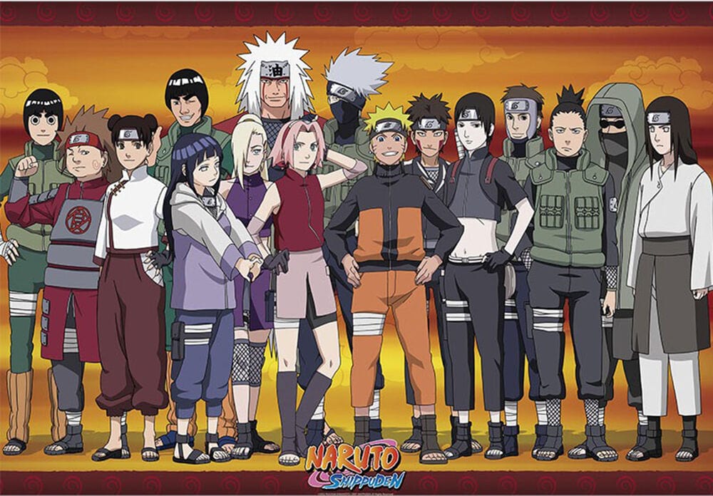 Naruto Shippuden - Konoha Ninjas - Poster – TrippyStore