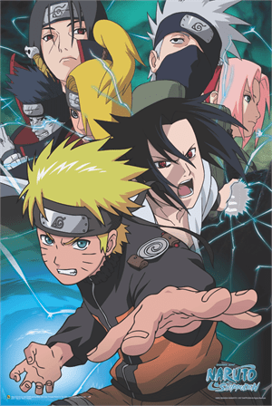 Posters Naruto - Team 7 - Poster 102310