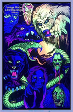 Load image into Gallery viewer, Posters Nightmare Creatures - Black Light Poster 100136
