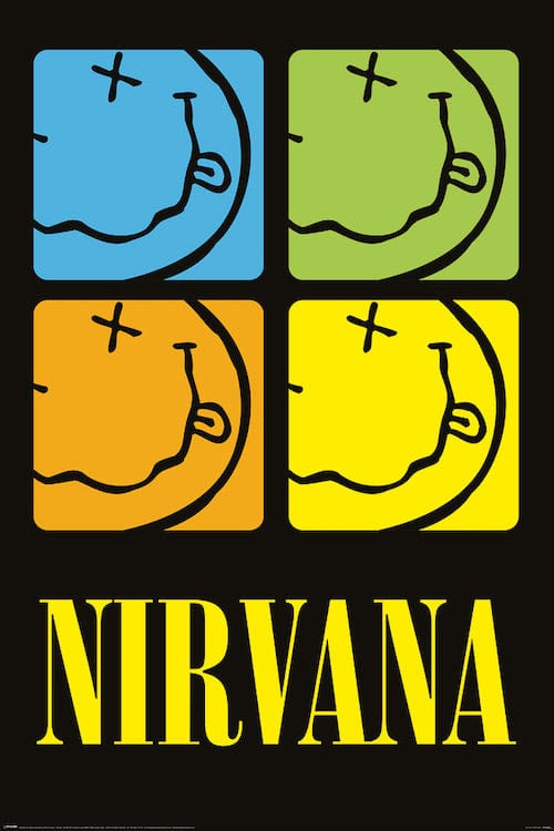 Posters Nirvana - Smiley Grid - Poster 103304