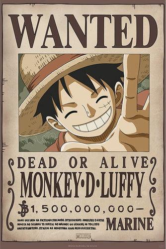 Posters One Piece - Monkey D. Luffy - Poster 102367