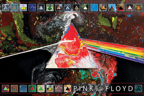 Posters Pink Floyd - Dark Side 40th Anniversary - Poster 100787