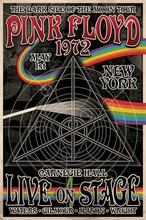 Posters Pink Floyd - Dark Side Tour - Poster 010018