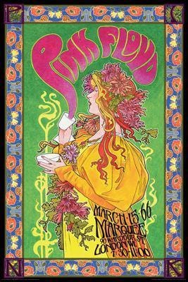 Pink Floyd - Mad Hatter's Tea Party - Poster – TrippyStore