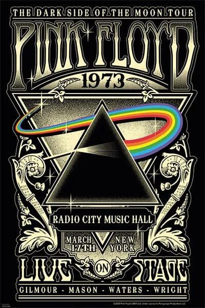 Posters Pink Floyd - Radio City Music Hall - Poster 100984