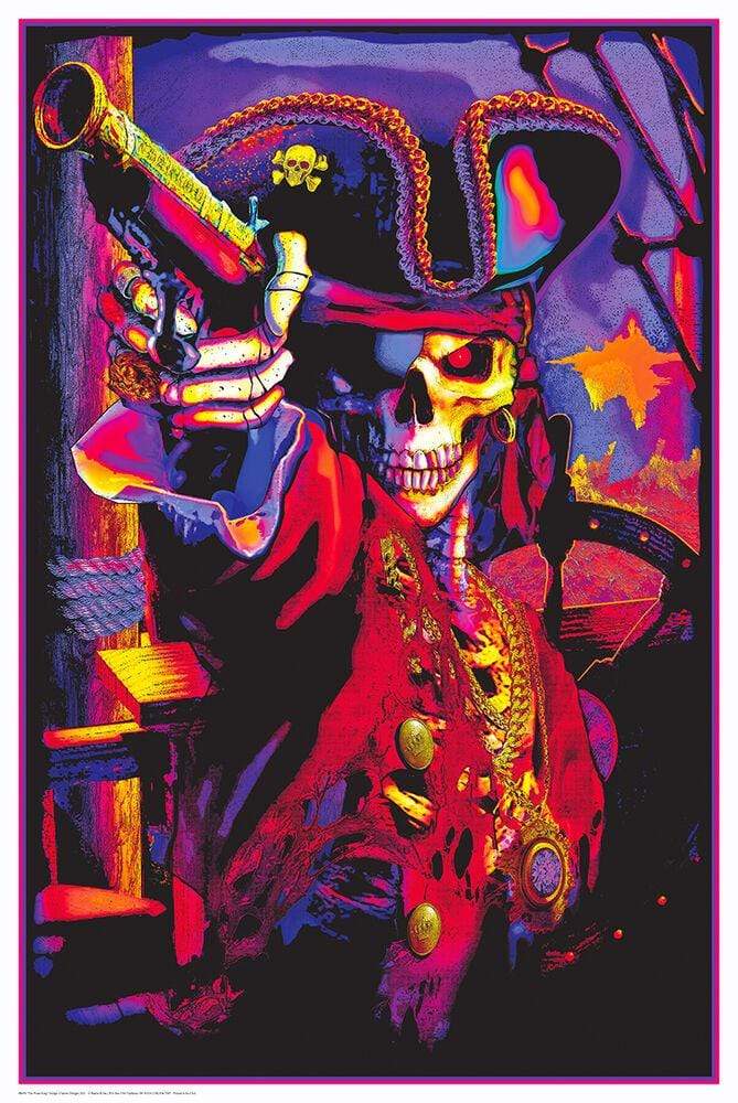 Posters Pirate King - Black Light Poster 102225