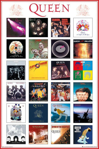 Posters Queen - Album Covers - Poster 101112