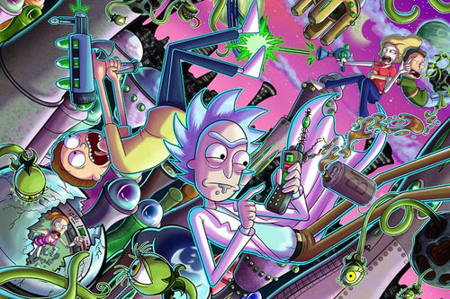 Posters Rick and Morty - Chaos - Poster 100387