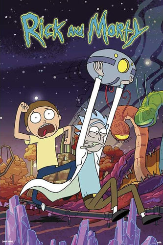 Rick And Morty · RICK AND MORTY - 3D Lenticular Poster 26X20 - Port (MERCH)  (2019)