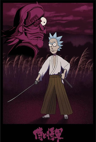 Posters Rick and Morty - Samurai - Poster 103301