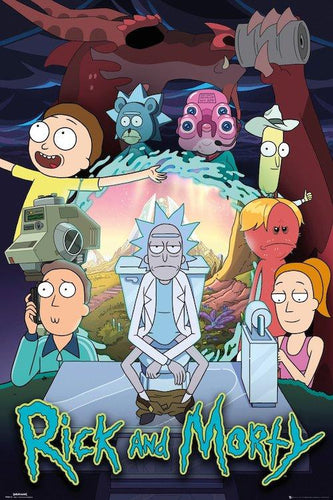 Posters Rick and Morty - Season 4 - Poster 100388
