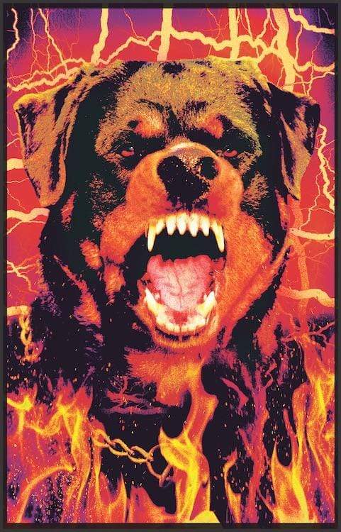 Posters Rottweiler - Black Light Poster 101760