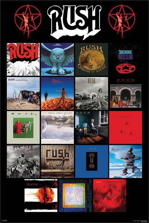 Posters Rush - Album Covers - Poster 101000