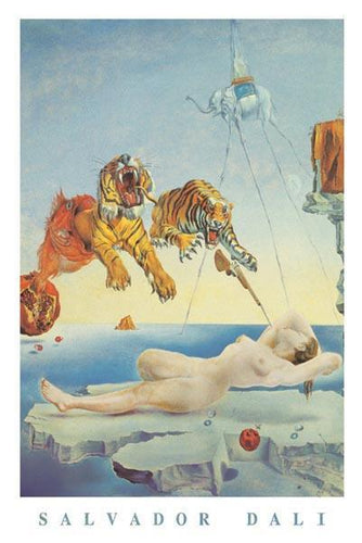Posters Salvador Dali - Dream Caused by a Bee Flight - Poster po-6