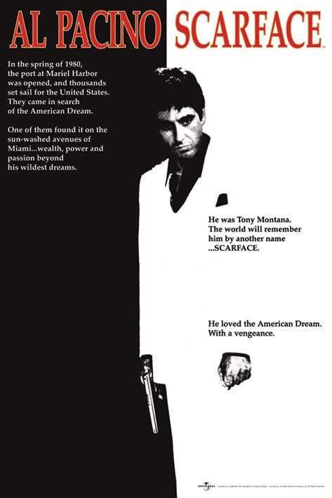 Posters Scarface - One Sheet - Poster 102041