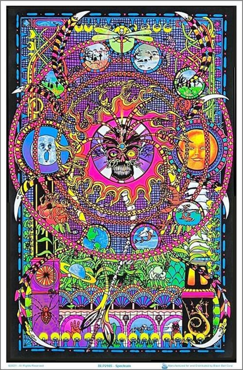Spectrum - Velvet Black Light Poster – TrippyStore