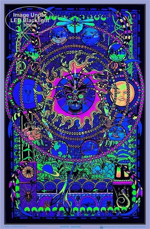 Vintage velvet, outlet flocked, blacklight posters