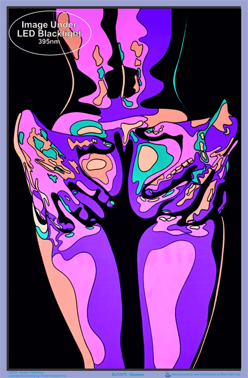 Squeeze - Velvet Black Light Poster – TrippyStore