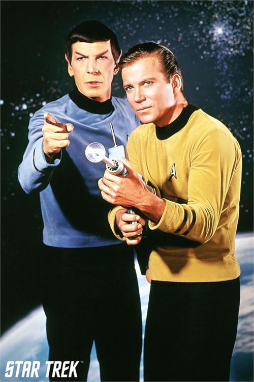 Posters Star Trek - Spock and Kirk - Poster 101015