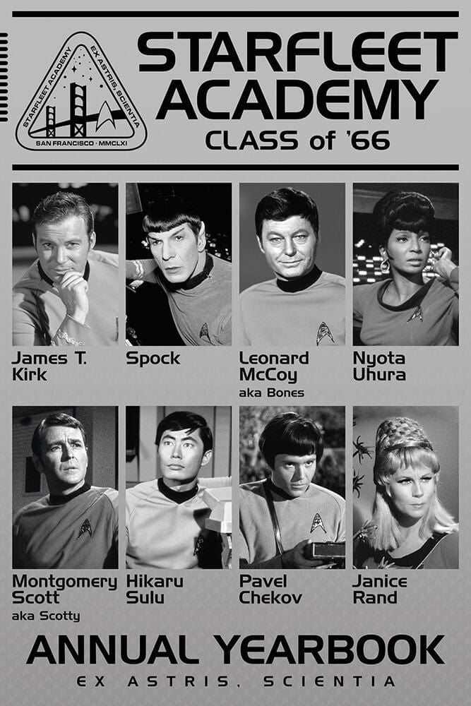 Posters Star Trek - Starfleet Academy Class of ’66 - Poster 102504