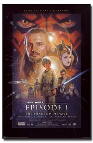 Posters Star Wars Episode I - The Phantom Menace - Movie Poster 102508