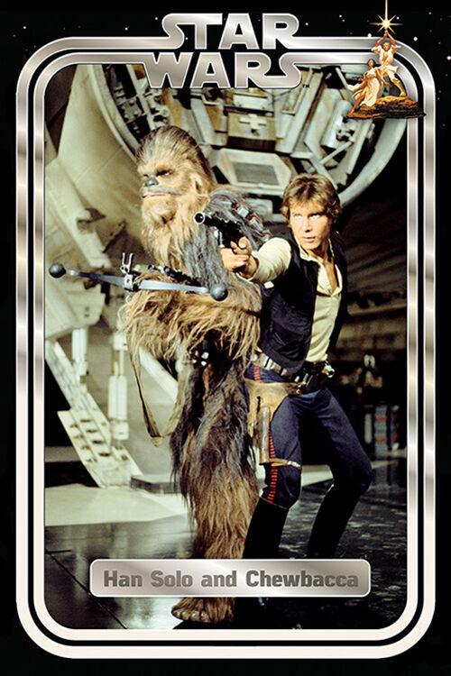 Posters Star Wars - Han and Chewy - Poster 101168
