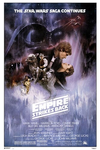 Posters Star Wars - The Empire Strikes Back - Movie Poster 102400
