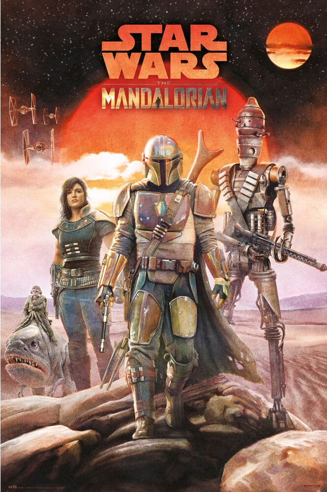 Posters Star Wars - The Mandalorian - Crew - Poster 102401