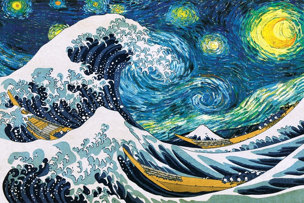 Posters Starry Night, Stormy Night - Poster 103340
