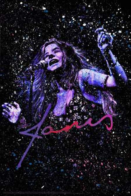 Posters Stephen Fishwick - Janis Joplin - Modern - Poster 100990