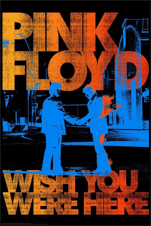 Posters Stephen Fishwick - Pink Floyd - Wish You Were Here Abstract - Poster 100986