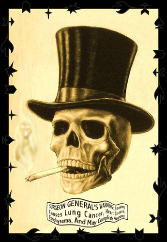 Posters Surgeon General Smoking Skull - Poster 100717