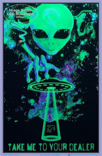 Posters Take Me to Your Dealer - Black Light Poster 007259