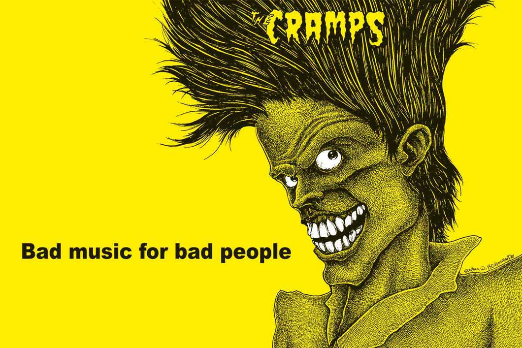 Posters The Cramps - Bad Music for Bad People - Poster 101442