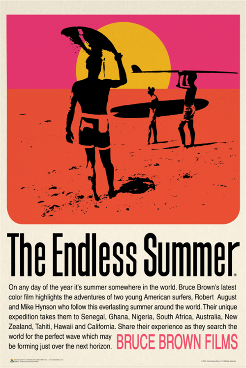 The Endless Summer - Retro - Poster