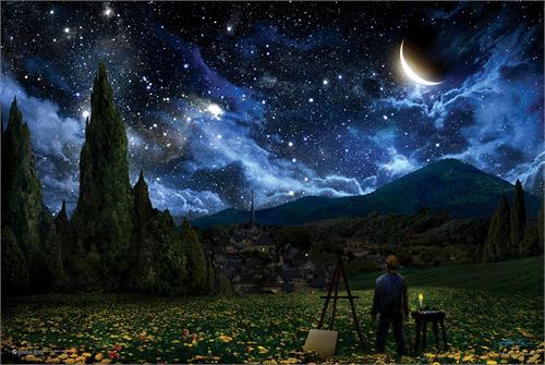 Posters The Starry Night Artist - Poster 101045