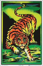 Load image into Gallery viewer, Posters Tiger - Black Light Poster 100137
